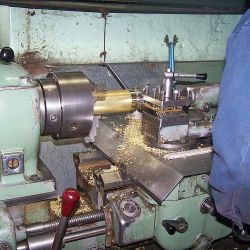 Lathe – precision tooling and highly trained machinists ensure all products meet specifications