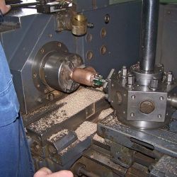 Lathe – precision tooling and highly trained machinists ensure all products meet specifications